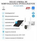 Telecamera 4G SMART DA ESTERNO CON PANNELLO SOLARE TV-Q25-4MP ezviz