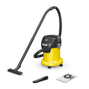 Kärcher KWD 3 V-17/4/20/F 17L  Aspiratore a cilindro Secco e bagnato 1000 W (piccolo danno estetico parte superiore ) Kärcher