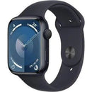 Apple Watch Serie 9 45mm Aluminium MidNight Sport Band MidNight M/L MR9A3QL/A-0