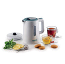Bollitore 1,7L  Breakfast White &amp; Aegean Teal bigeshop