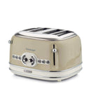 Tostapane 4 fette Vintage Beige bigeshop