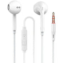 Auricolari Cablati 3,5mm Jack, Bianco Nuovo - bigeshop