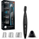 Braun Precision Trimmer, Rifinitore Barba, 2 Pettini inclusi, per una Rasatura Flessibile e Impeccabile, Senza Fili, Idea Regalo, PT5010 Nero e Blue - bigeshop