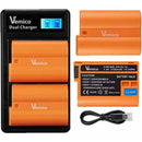 Caricabatterie + Batterie Ricaricabili (Ricondizionati A+) - bigeshop