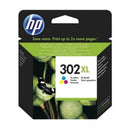 Cartuccia d'inchiostro compatibile HP 302XL (F6U67AE) Tricolore Giallo Ciano Magenta - bigeshop