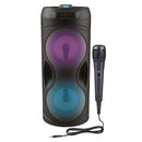 Cassa bluetooth senza fili Speaker Party Tower con microfono e bassi extra SBS