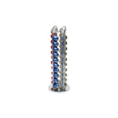 Nespresso porta capsule con base girevole 40 capsule  in acciaio Macom 832 SILVER macom