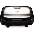 Moulinex SZ192D Croc Time Sandwich Maker, Piastre con Rivestimento Antiaderente - bigeshop