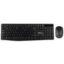 NGS Kit Tastiera + Mouse Wireless Allure Nera-0