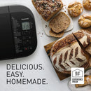Panasonic Macchina per il pane con 2 ganci per impastare SD-YR2540 grigio NUOVA CON PICCOLO URTO - bigeshop