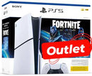 PS5 Console Confezione Danneggiata Stand. Slim White Bundle Fortnite-0